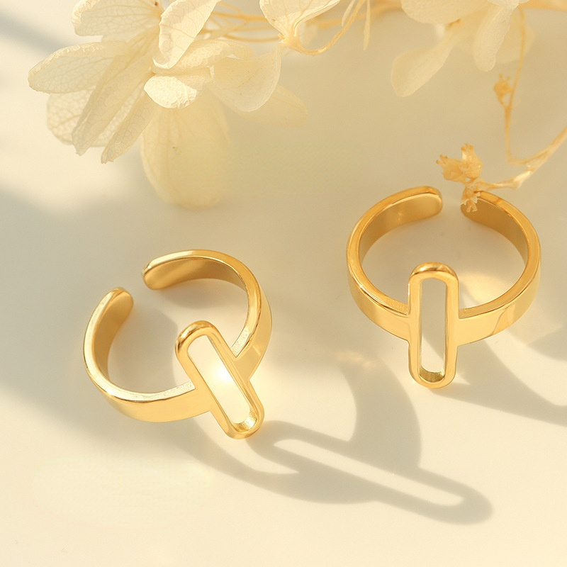 Geometric Strip Ring